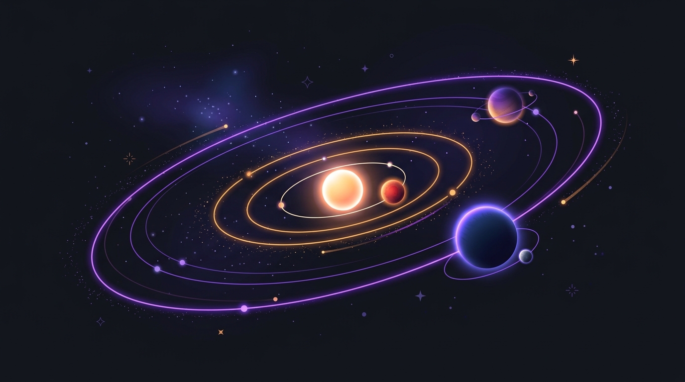 Space and Astronomy Quiz - Cover Illustration